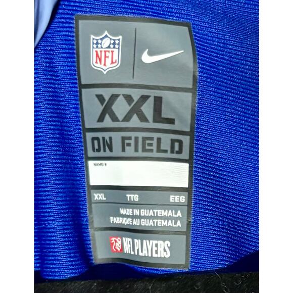 Buffalo Bills LeSean “Shady” McCoy #25 Blue Nike On Field Jersey Sz XXL - Picture 7 of 13